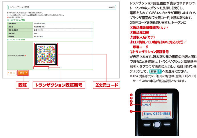 トランザクション認証