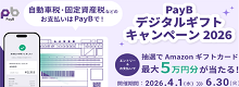PayBデジタルギフトキャンペーン