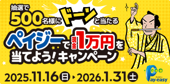 ペイジーキャンペーン