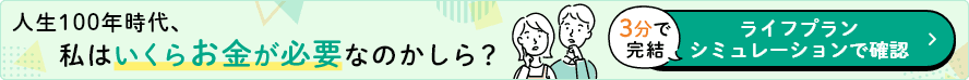 人生100年時代、私はいくらお金が必要なのかしら？ 3分で完結 お金のこれからを考える ライフプランシュミレーションで診断