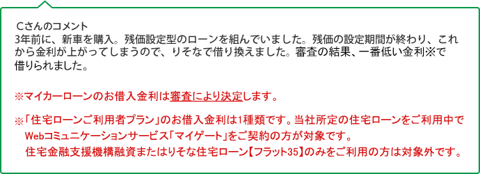 マイカーローン お金を借りたい 埼玉りそな銀行