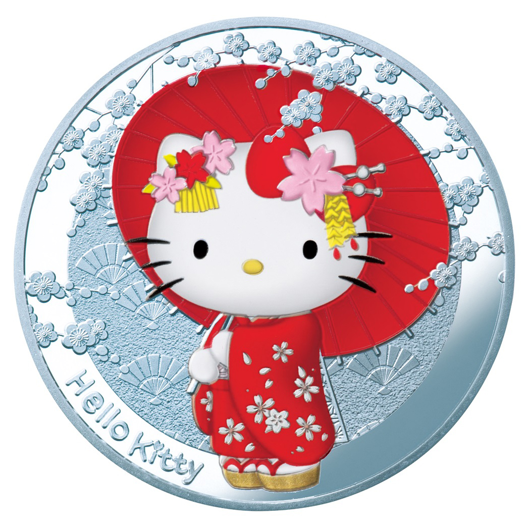 F.銀貨3種セット/10ユーロカラー銀貨<②日本>