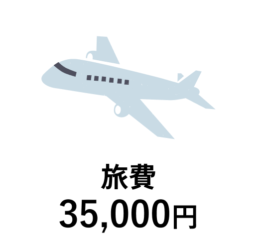 旅費 35,000円