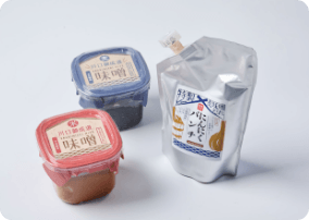 川口御成道みそと特製麦味噌だれセットのイメージ