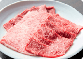 深谷牛 赤身カルビ焼肉用 200gのイメージ