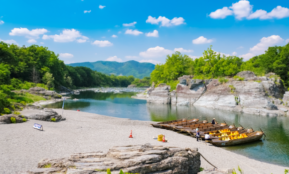 長瀞町 長瀞ライン下り