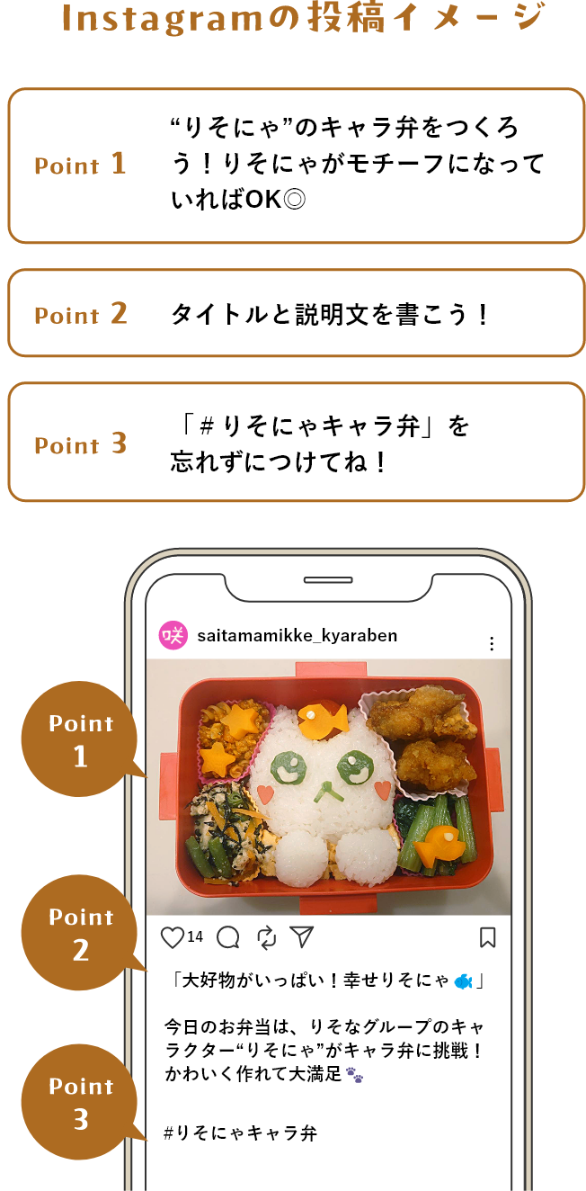 Instagramの投稿イメージ