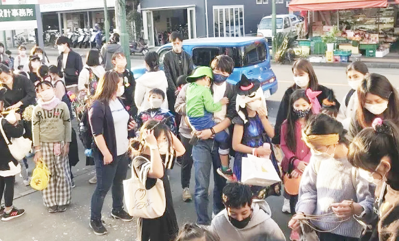 大盛況だった子供向けハロウィンイベント