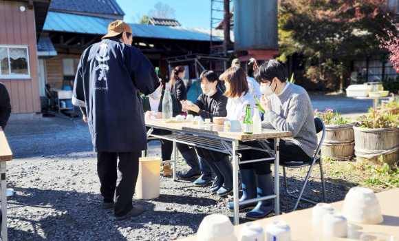 蔵の見学や試飲会のお楽しみも!3